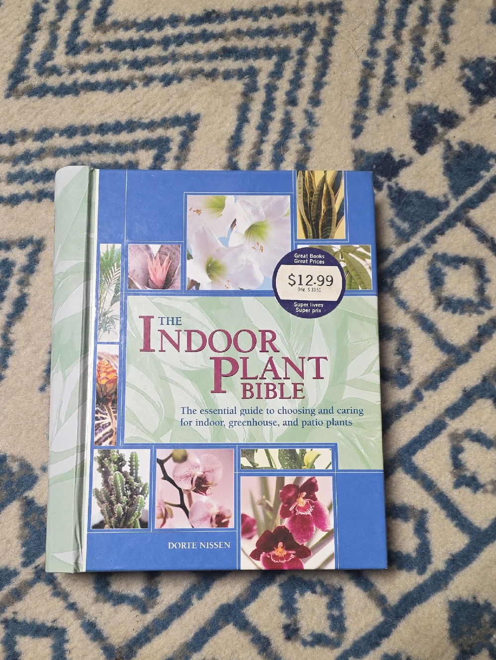 5/25$ The Indoor Plant Bible - Blue & Green Gardening Guide